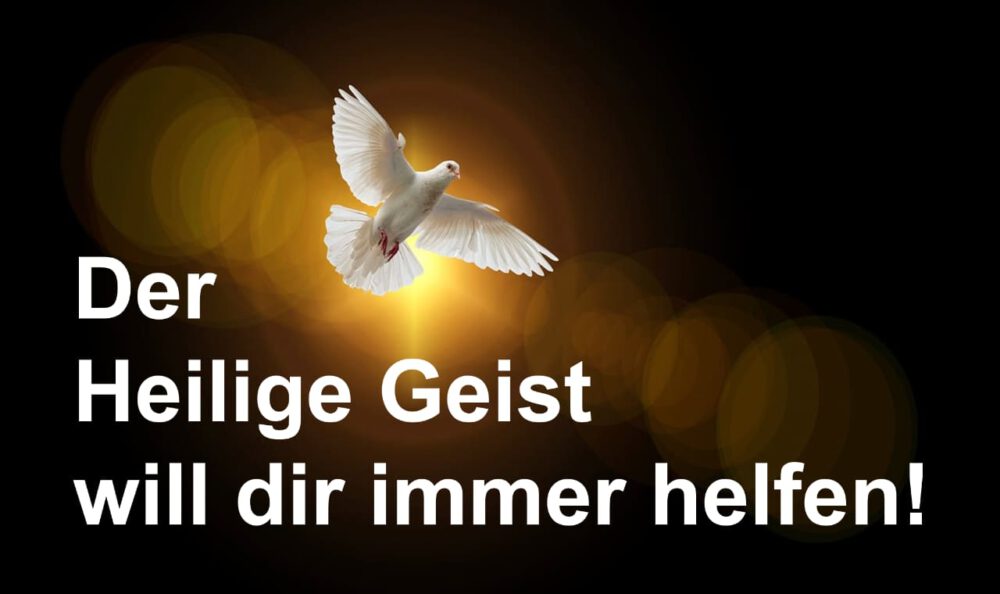 Der Heilige Geist will dir immer helfen! Image