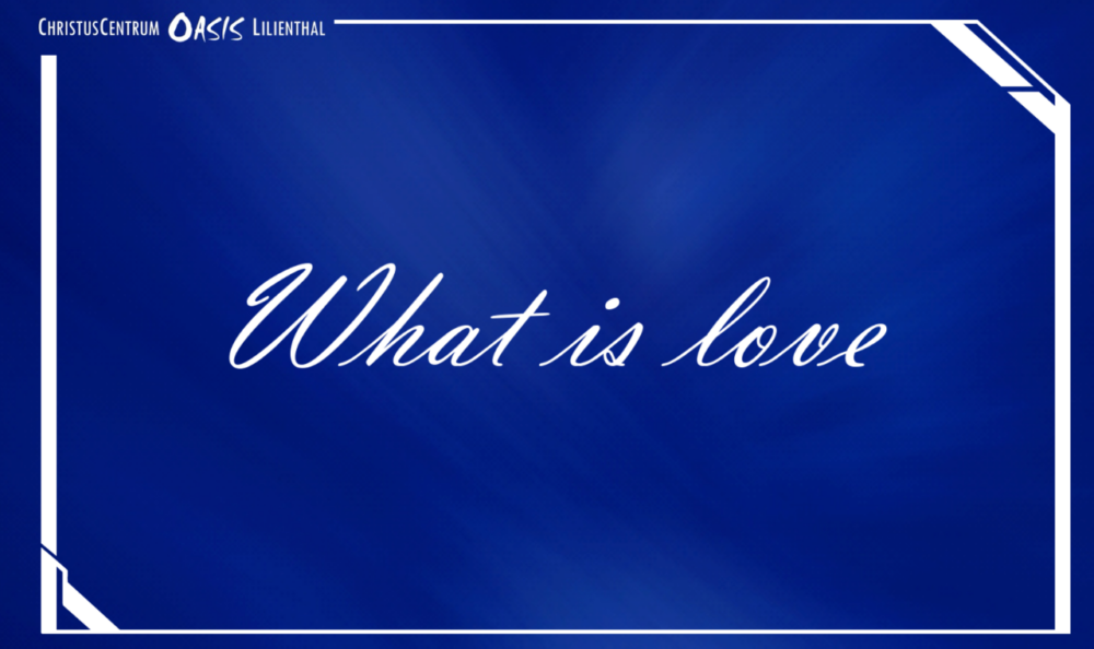 What is love?