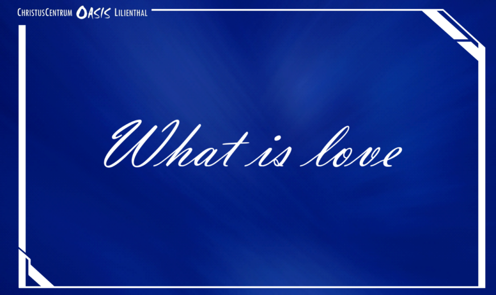 What is love? Image