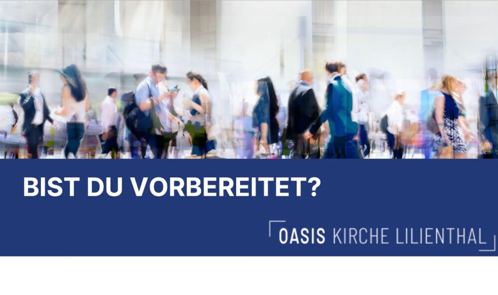 Bist du vorbereitet? Image