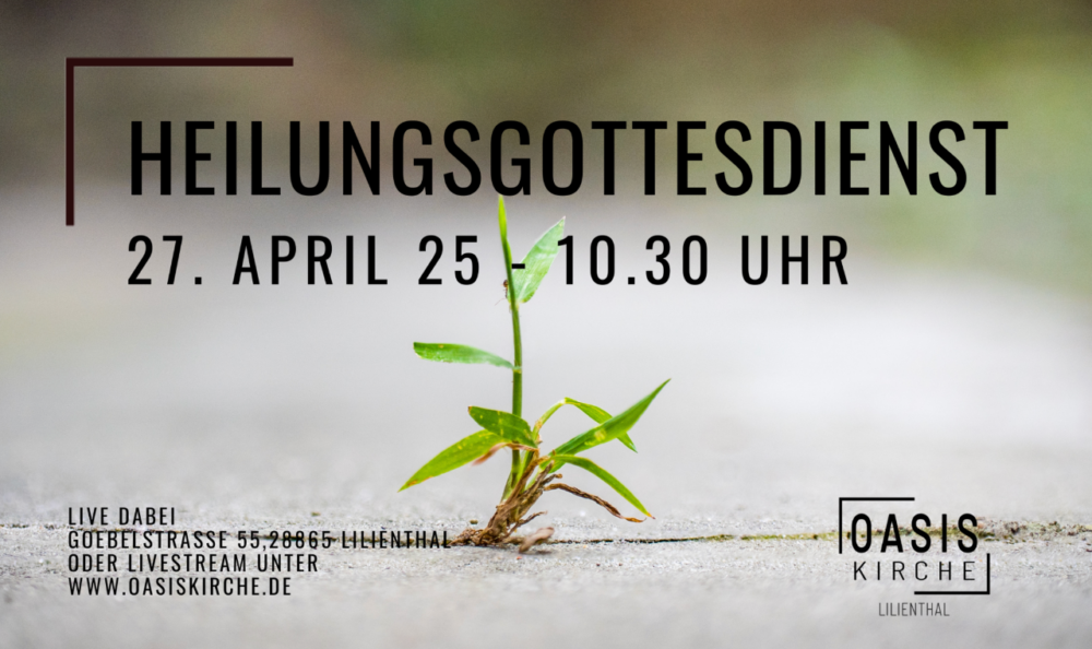 Heilungsgottesdienst - Das Wasser bewegt sich! Image