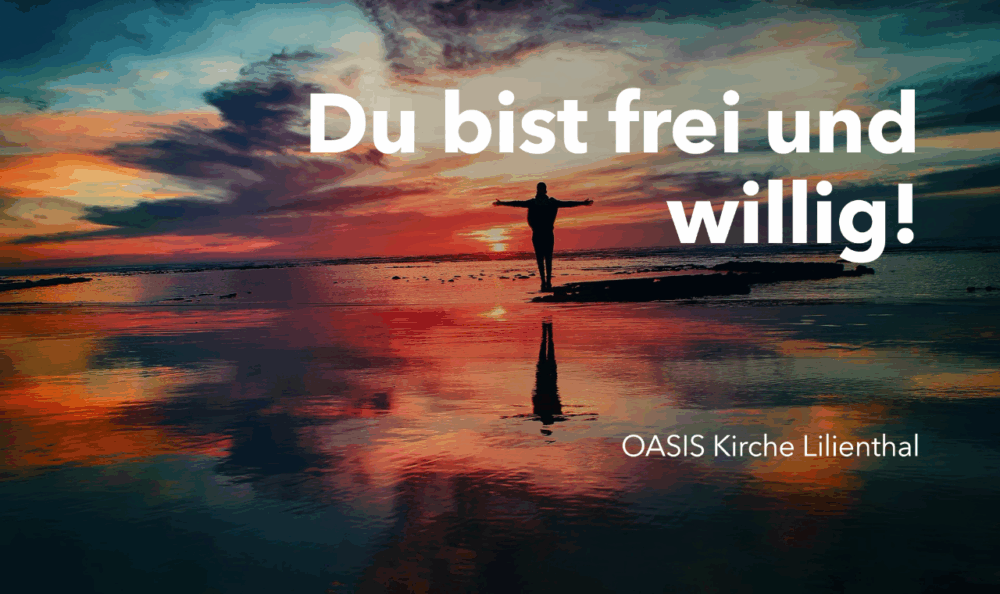 Du bist frei und willig! Image