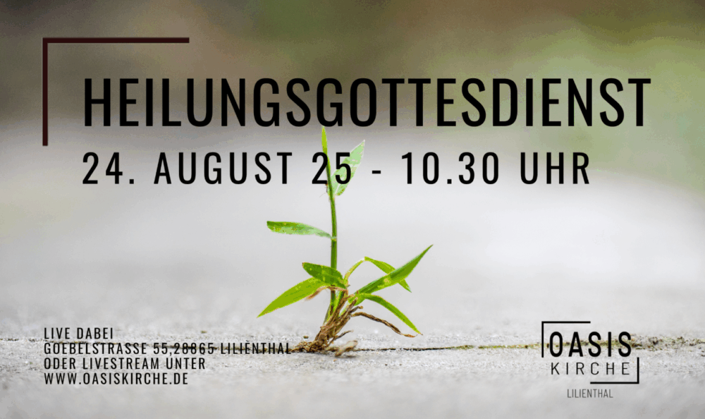 Heilungsgottesdienst - Jesus ist deine Hoffnung! Image