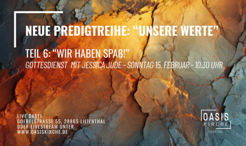 Unsere Werte - Teil 6 - Wir haben Spaß! Image