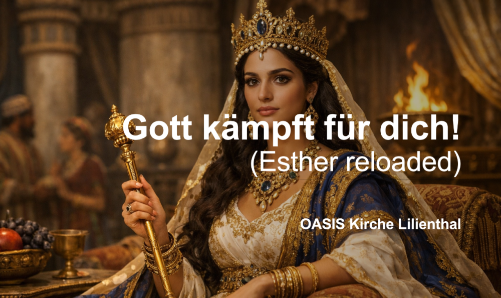 Gott kämpft für dich! (Esther reloaded) Image