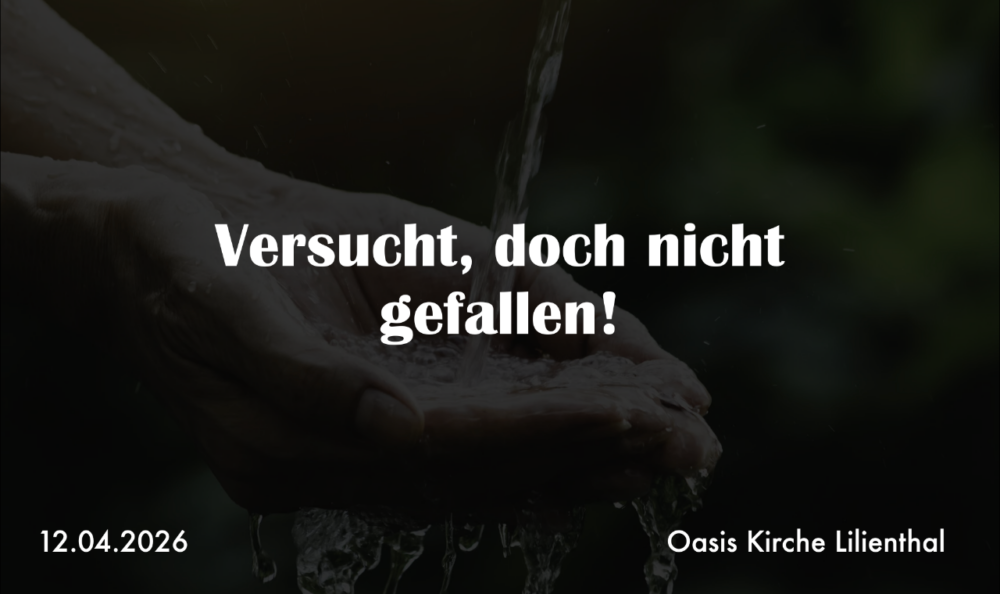 Versucht, doch nicht gefallen! Image