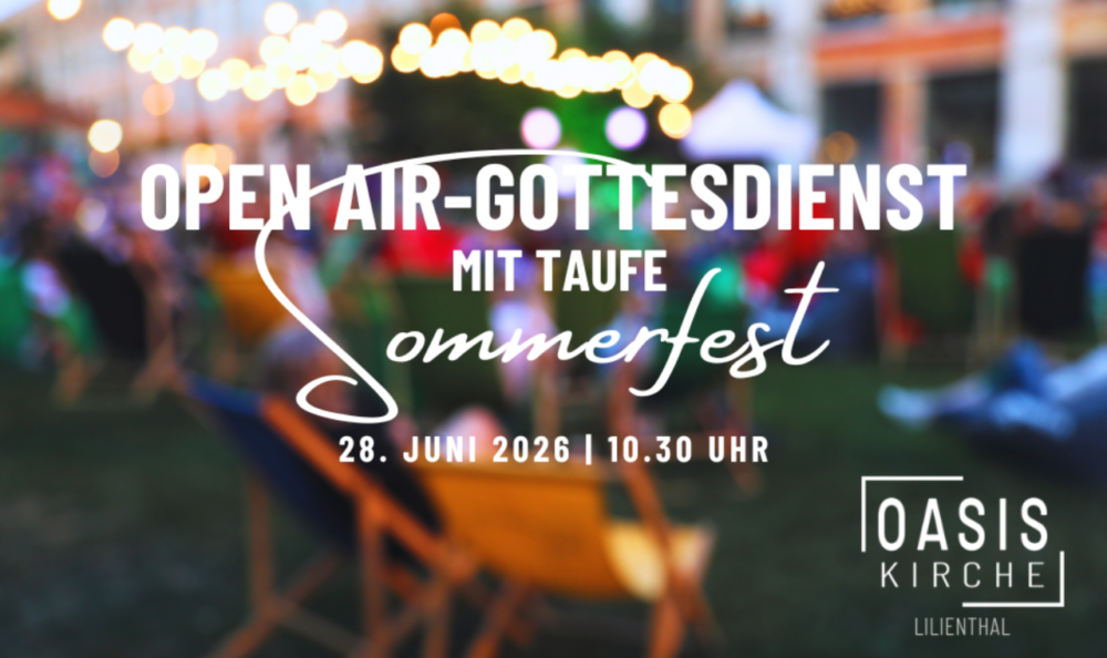 Open Air Gottesdienst mit Taufe Image