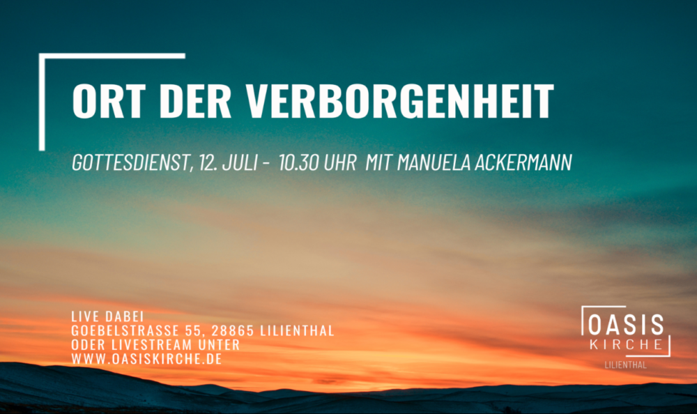 Ort der Verborgenheit Image