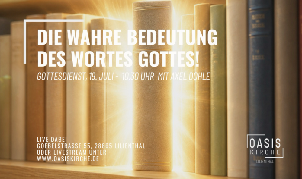 Die wahre Bedeutung des Wortes Gottes! Image