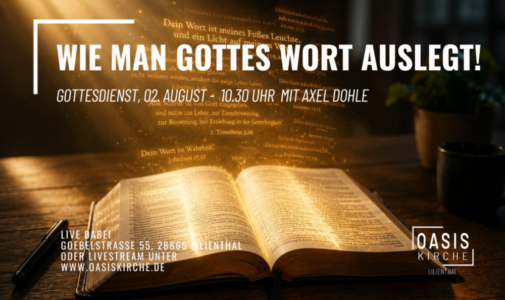 Wie man Gottes Wort auslegt! Image