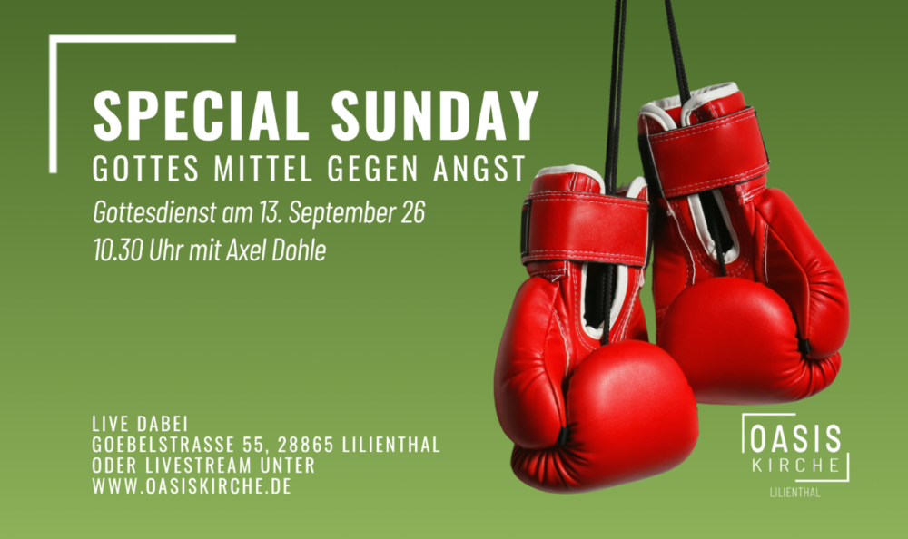 Special Sunday - Gottes Mittel gegen Angst Image