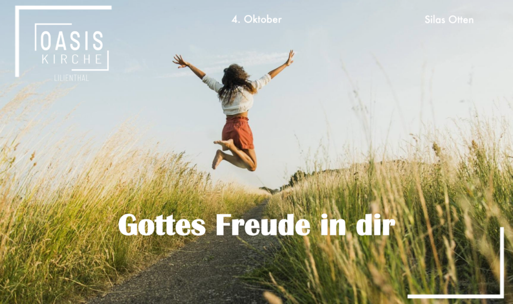 Gottes Freude in dir Image